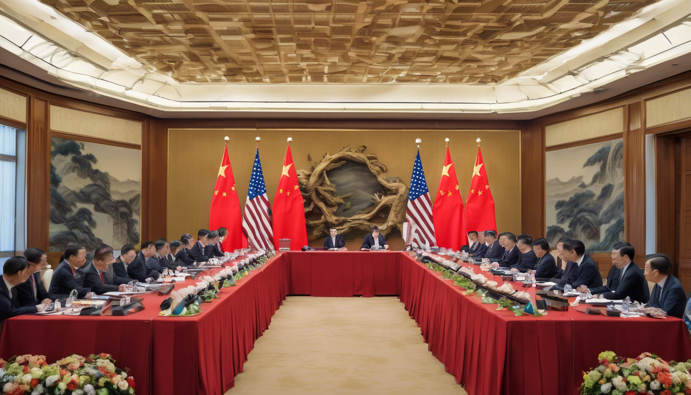 découvrez comment la chine prône une 'cohabitation pacifique' avec les états-unis, explorant les défis et les divergences qui marquent leurs relations tout en mettant en avant l'importance de la coopération internationale.