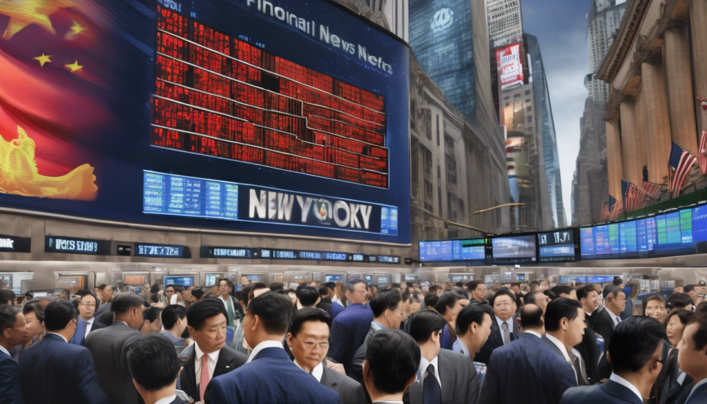 wall street ajuste ses attentes de croissance pour la chine en raison de l'intensification des tensions commerciales avec les états-unis, analysant les impacts économiques potentiels et les incertitudes du marché.